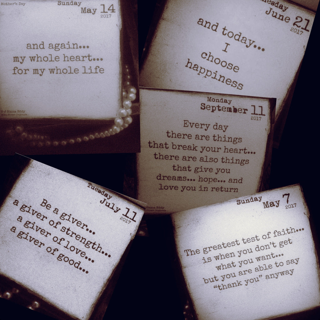 Gracies© 2024 Pagea Day Calendar Main Street Originals